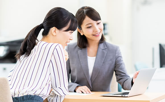 キャリアアドバイザーがあなたのキャリアプランに合わせ